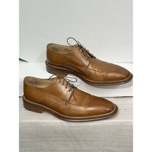 Bacharach Men's 11d Wilton‎ Bicycle Toe Tan With Protective Sleeves And Box